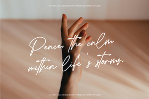 Dreamstroke A Stylish Font Duo