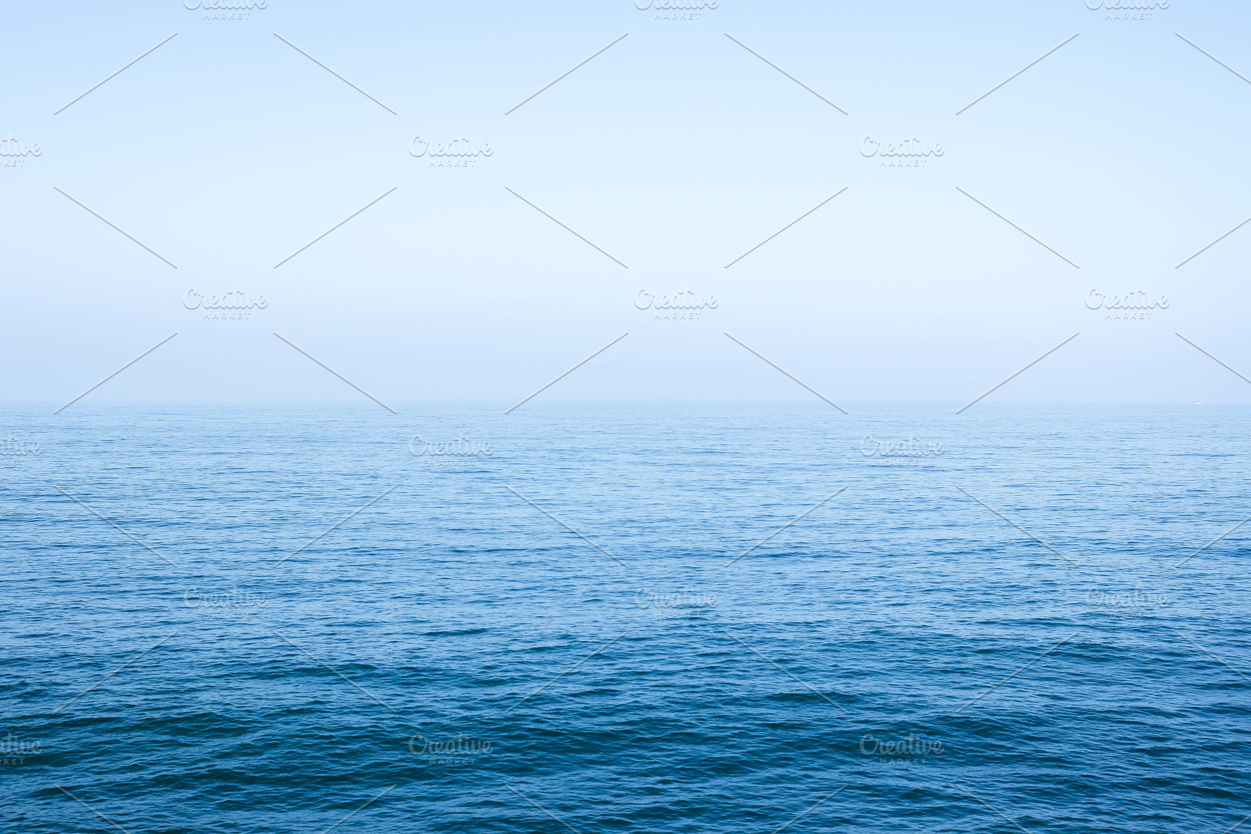Ocean horizon 001 blue stock photo containing blue ocean and summer, a Nature Photo by tkristiina