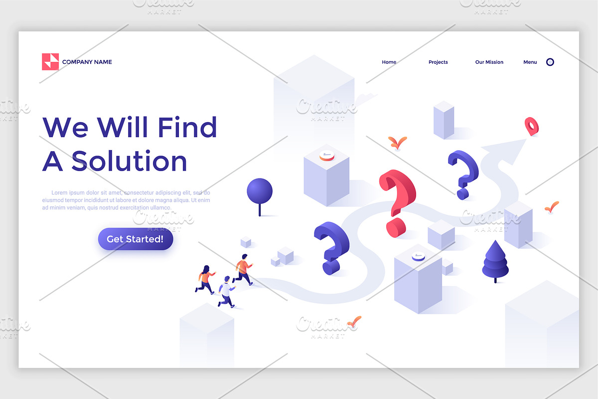 Isometric Solutions Mini. Part 12, a Templates & Theme by Andrew Kras Design (Photo 10 of 13)