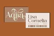Glasing, a Serif Font by zaaintype (Thumbnail 3 of 10)