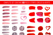 Valentine's day disign elements, a Texture Graphic by Margo Miller (Thumbnail 1 of 5)