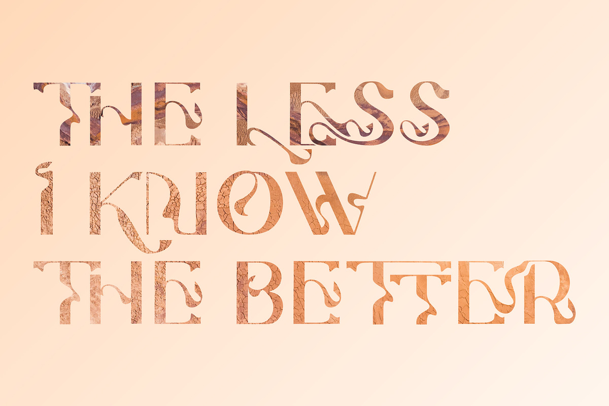 Butique Display Font, a Serif Font by fuzztype (Photo 12 of 12)