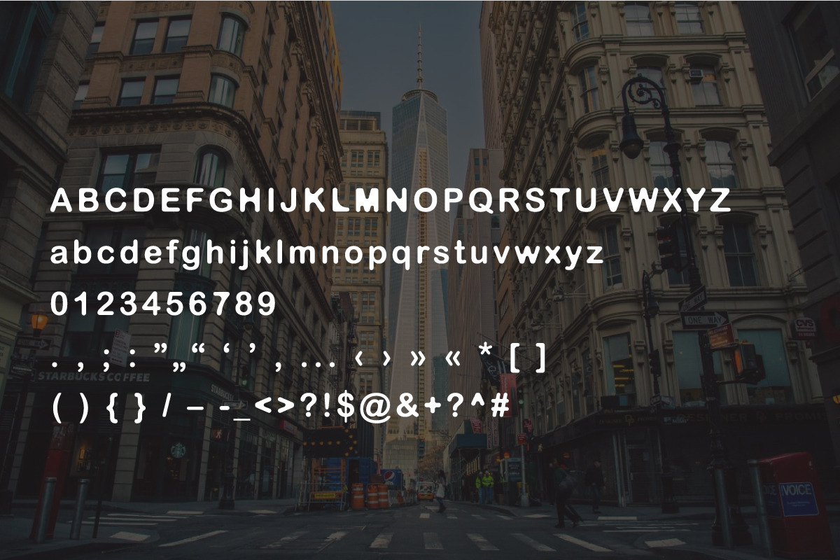 JINUS, a Font by ElimesherStudio (Photo 2 of 5)