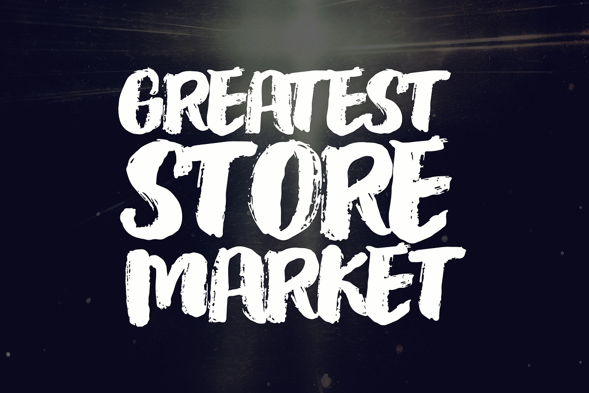 Roaster Brush Collection, a Font by Fontastic (Photo 5 of 7)