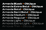 Arnovia Expanded, a Sans Serif Font by Ainun Jinan (Thumbnail 2 of 10)