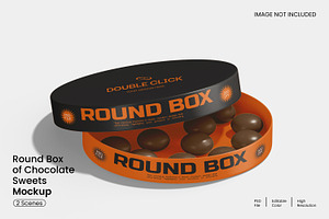 Box Chocolate Mockup, a Packaging Mockup by Unerispace