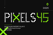 Pixels45, a Sans Serif Font by ghozai studio (Thumbnail 1 of 7)