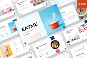 EATME - Food PowerPoint Template, a Presentation Template by BeadyLab (Thumbnail 1 of 6)