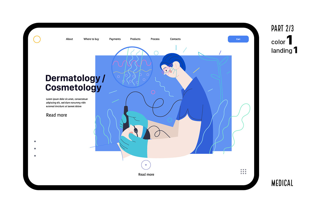 Medical, Part 2, colors 1&3, a Templates & Theme by Grivina's shop (Photo 4 of 13)