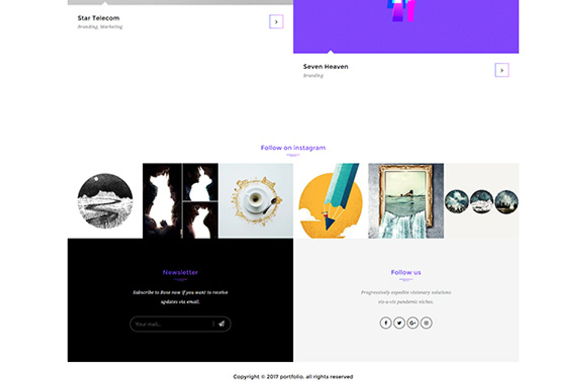 Roark - Minimal Portfolio WordPress, a WordPress Template by myshopkit (Photo 8 of 14)
