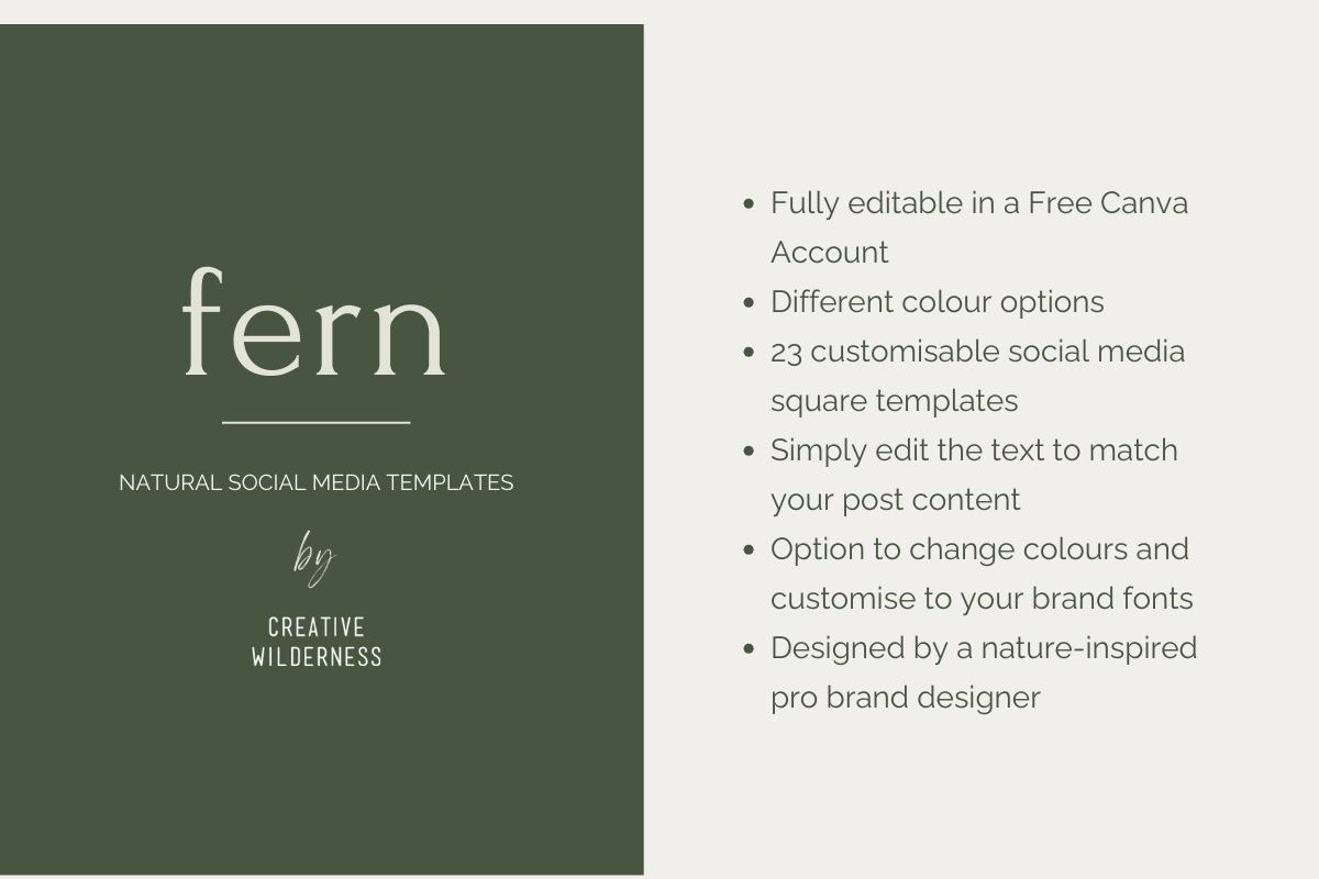 Holistic Wellness Social Templates, a Social Media Template by CreativeWilderness (Photo 13 of 13)