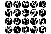 Nail care, manicure, pedicure glyph, an Object Graphic by pikepicture (Thumbnail 2 of 3)