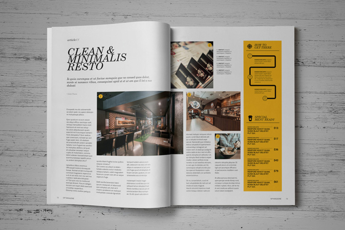 InDesign Magazine Template, a Magazine Template by broluthfi (Photo 5 of 5)