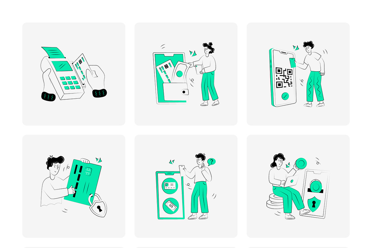 Business Illustrations Bundle, a Finance Illustration by Brickclay (Photo 12 of 19)
