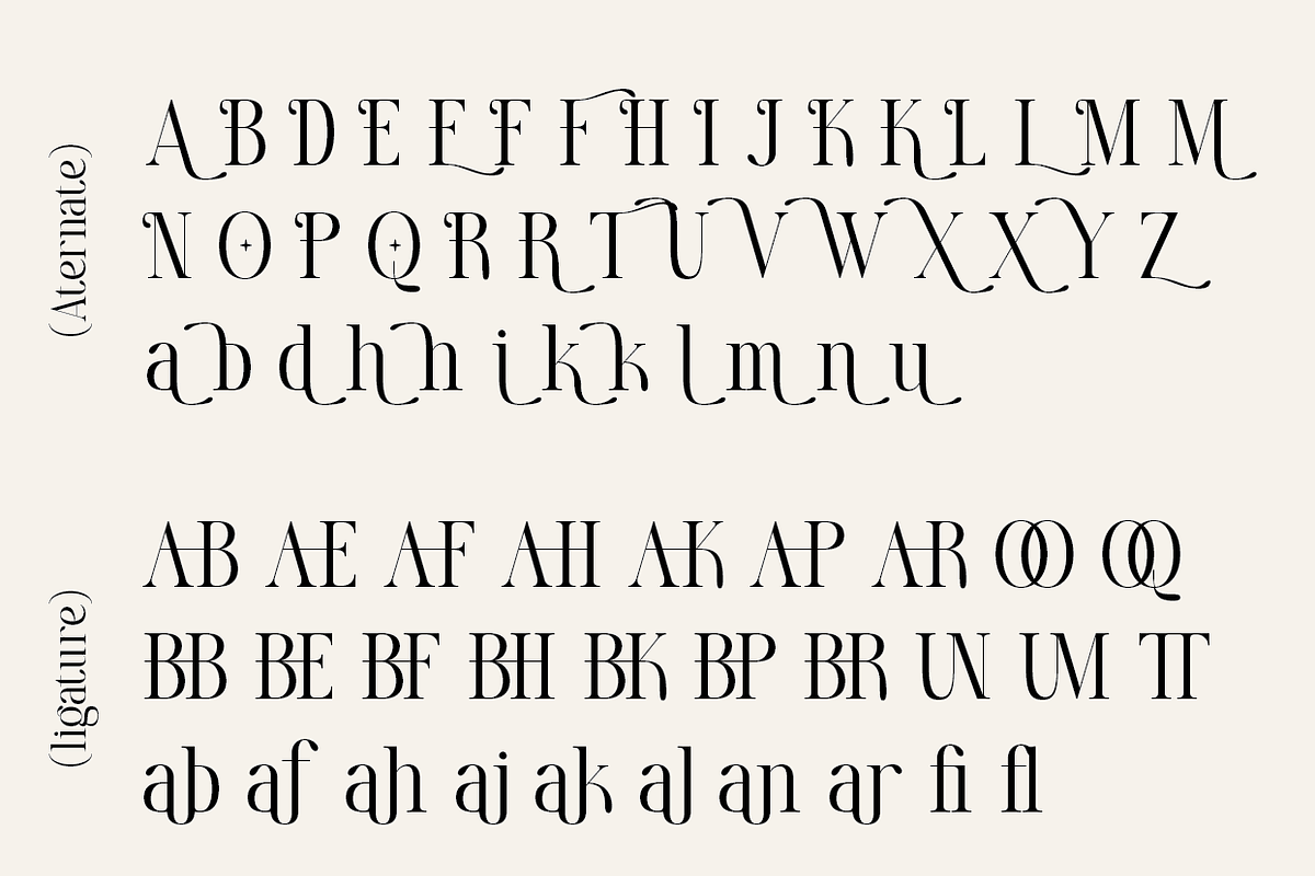 Zaloma, a Serif Font by Zaloma Studio (Photo 9 of 10)