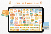 Daily Study Goodnotes Stickers, an Illustration by mimimeow (Thumbnail 2 of 3)