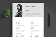 Minimal Resume Template, a Resume Template by Saman Osama (Thumbnail 6 of 8)