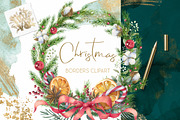 Watercolor Christmas collection, a Decorative Illustration by WonderWonder (Thumbnail 18 of 19)