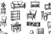 Modern Furniture Collection, an Object Graphic by RT Studio (Thumbnail 4 of 4)