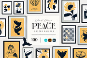 Peace Poster Builder, a Healthcare Illustration by KetteCreate (Thumbnail 1 of 12)