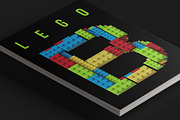 Lego Scatter Font, a Font by Handmadefont (Thumbnail 4 of 9)