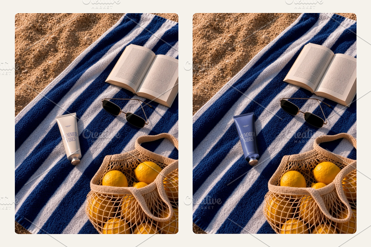 Hand Cream Tube Mockup PSD, a Packaging Mockup by Bruto Mockups (Photo 3 of 3)