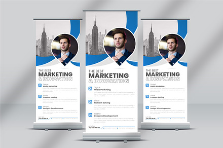 Corporate Roll-Up Banner Design