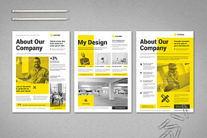 Corporate Flyer | Canva | InDesign, a Flyer Template by TypoEdition
