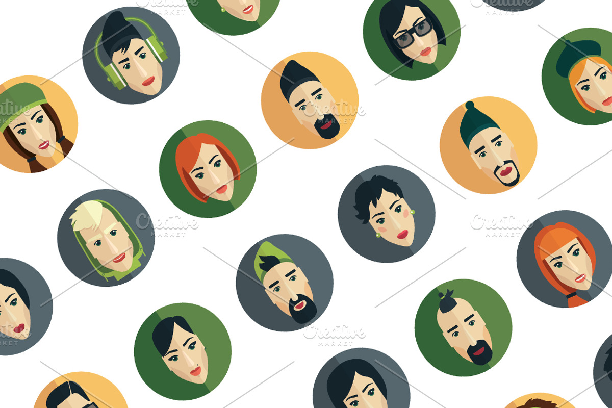 Avatar iсons, an Icon by YuliaBiser (Photo 1 of 5)