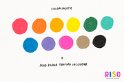 Riso Brushes for Procreate, a Brush Add-On by Wink Brushes (Thumbnail 4 of 5)