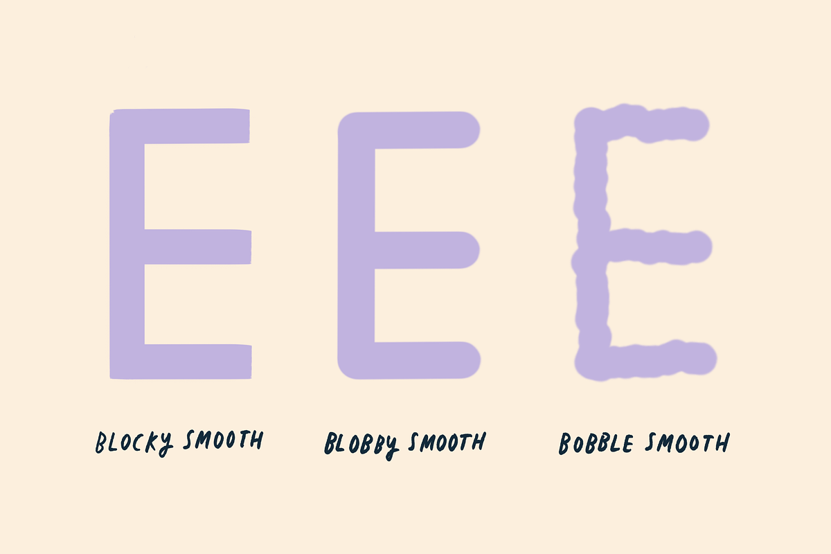 Monoliners Procreate Brush Set, a Brush Add-On by Idle Letters (Photo 4 of 7)