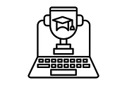 Trophy Line Icon, an Outline Icon by Pexelpy (Thumbnail 2 of 2)