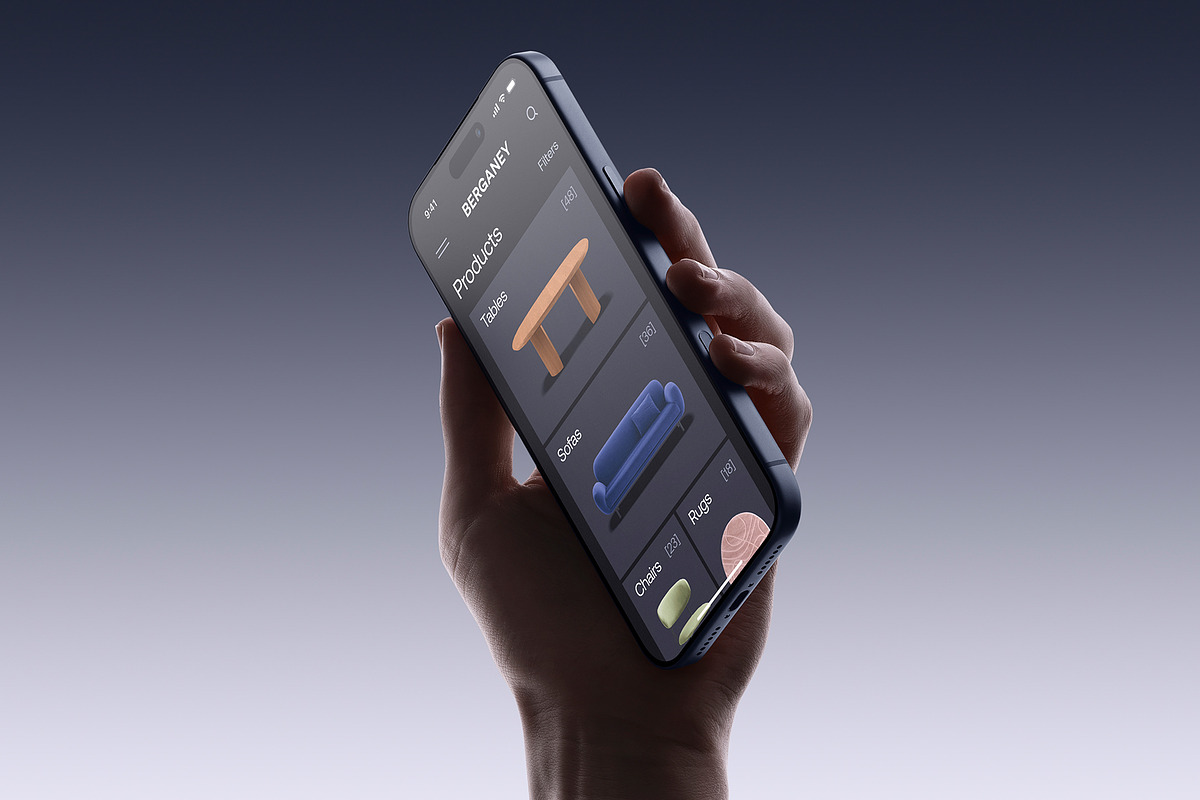 24 iPhone 17 Pro in Hand Mockups, an iPhone Mockup by Asylab (Photo 57 of 107)