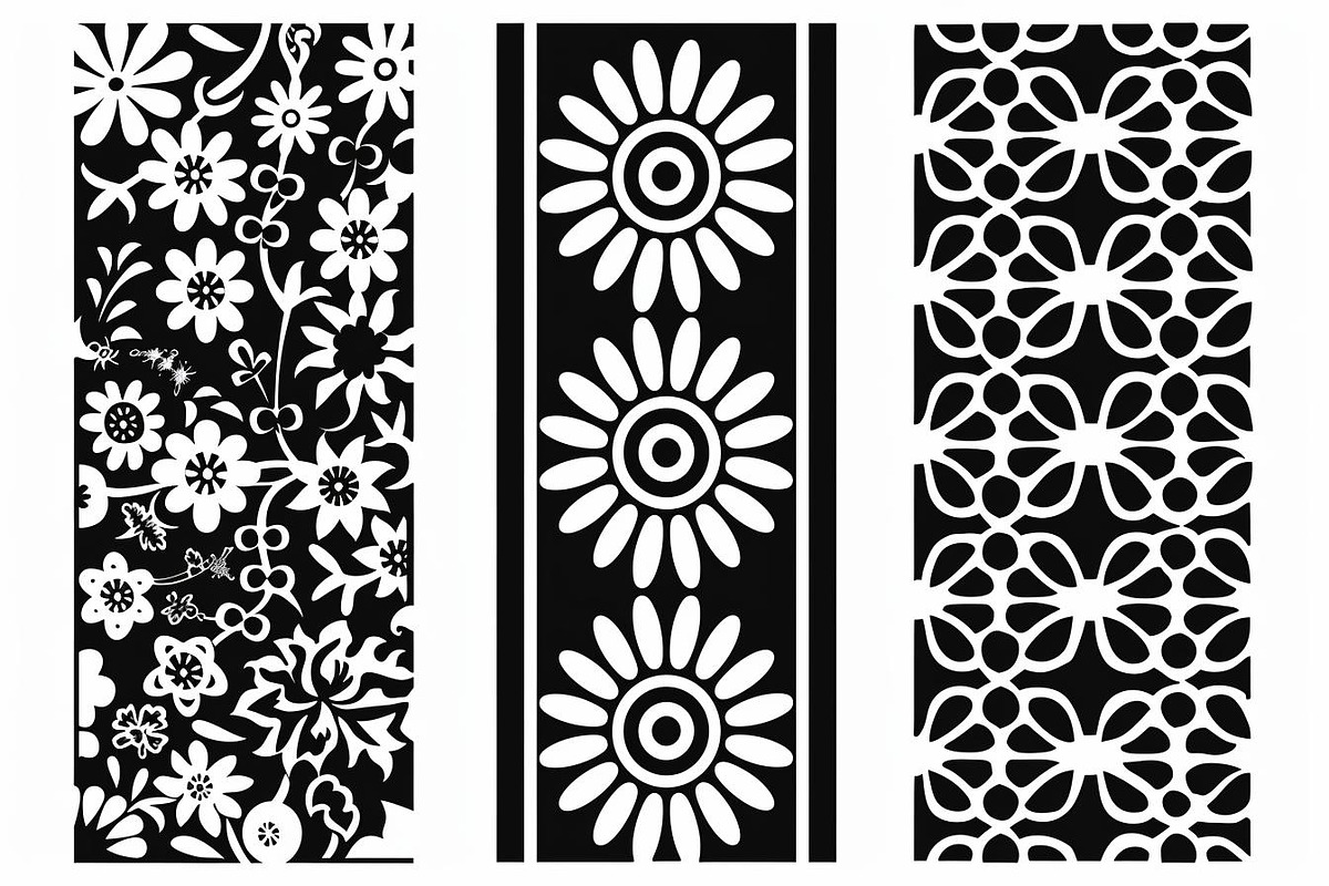 floral laser cut bundle, flower, a Graphic by Creativeshirt (Photo 2 of 8)