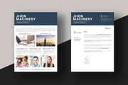 Modern Resume Design Template, a Resume Template by BrandlyTemplate (Thumbnail 3 of 3)