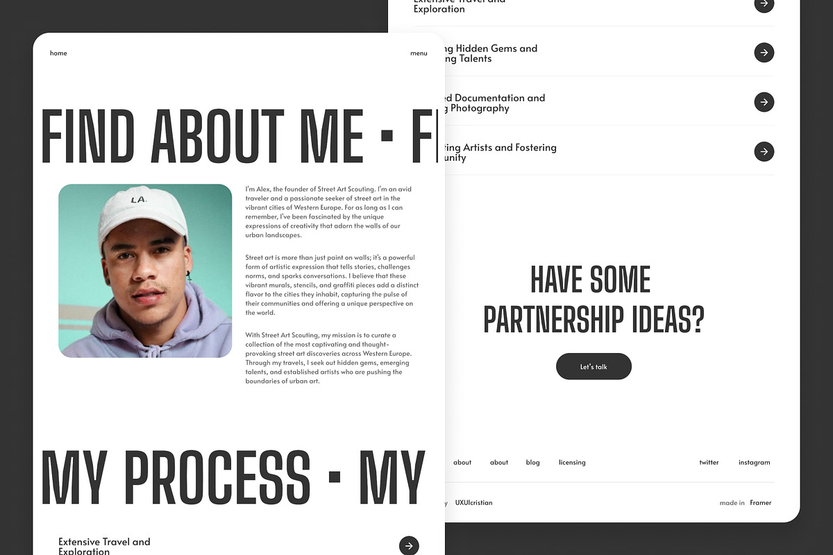 ArtSpotter - Framer Template, a Landing Page Template by 123 UXUI (Photo 3 of 4)