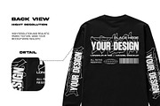 LONG SLEVE TEE - MOCKUP BUNDLE, a Shirt Mockup by arseavin project (Thumbnail 2 of 6)