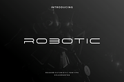 Robotic, a Font by garismantra (Thumbnail 1 of 4)