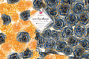 Boho Floral Seamless patterns 019, a Pattern Graphic by Drawberx (Thumbnail 4 of 9)