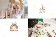 Kids Logo Templates, a Branding & Logo Template by Katya_lu (Thumbnail 2 of 9)