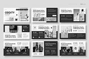 Black & White Powerpoint Template, a Presentation Template by fluffstudio (Thumbnail 2 of 4)