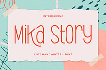 Mika Story - Cute Handwritten Font