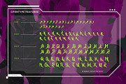 Etherix, a Symbol Font by Ditatype (Thumbnail 9 of 11)