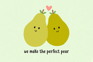 Quite Pear - A Fun Handwritten Font