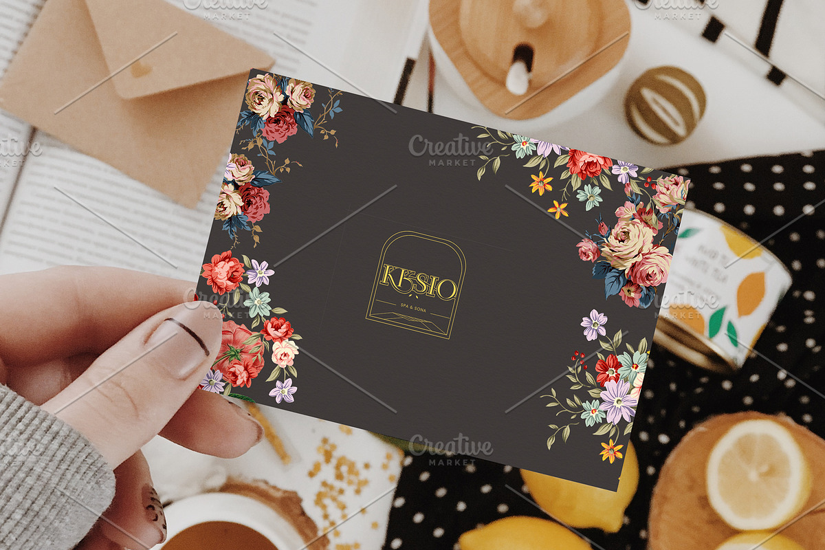 Hand made Botanic Logo KIT, a Branding & Logo Template by Zsstudio (Photo 8 of 8)