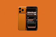 iPhone 17 Pro Mockup Bundle Set, an iPhone Mockup by Rielismee (Thumbnail 4 of 5)