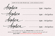 Lost Angelica - Pretty Handwritten, a Handwritten Font by Myn Type (Thumbnail 13 of 13)