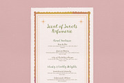 Romantic Font Sunkissed Sweetness, a Handwritten Font by Perplexitics (Thumbnail 4 of 11)