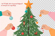Christmas Advent Calendar, a Seasonal Illustration by Mio Buono (Thumbnail 6 of 11)