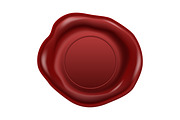 Wax Seal. Vector Set., an Object Graphic by Gomolach (Thumbnail 3 of 11)